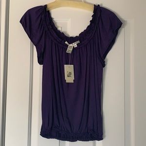 NWT Max studio purple top